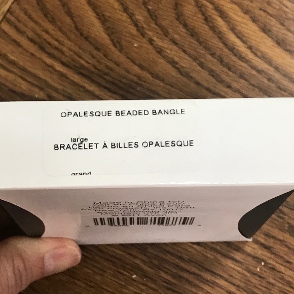 NWT Avon Opalesque Beaded Bangle Large - Picture 6 of 7